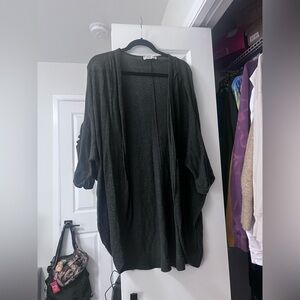 Women's Dark grey Sweater Cardigan